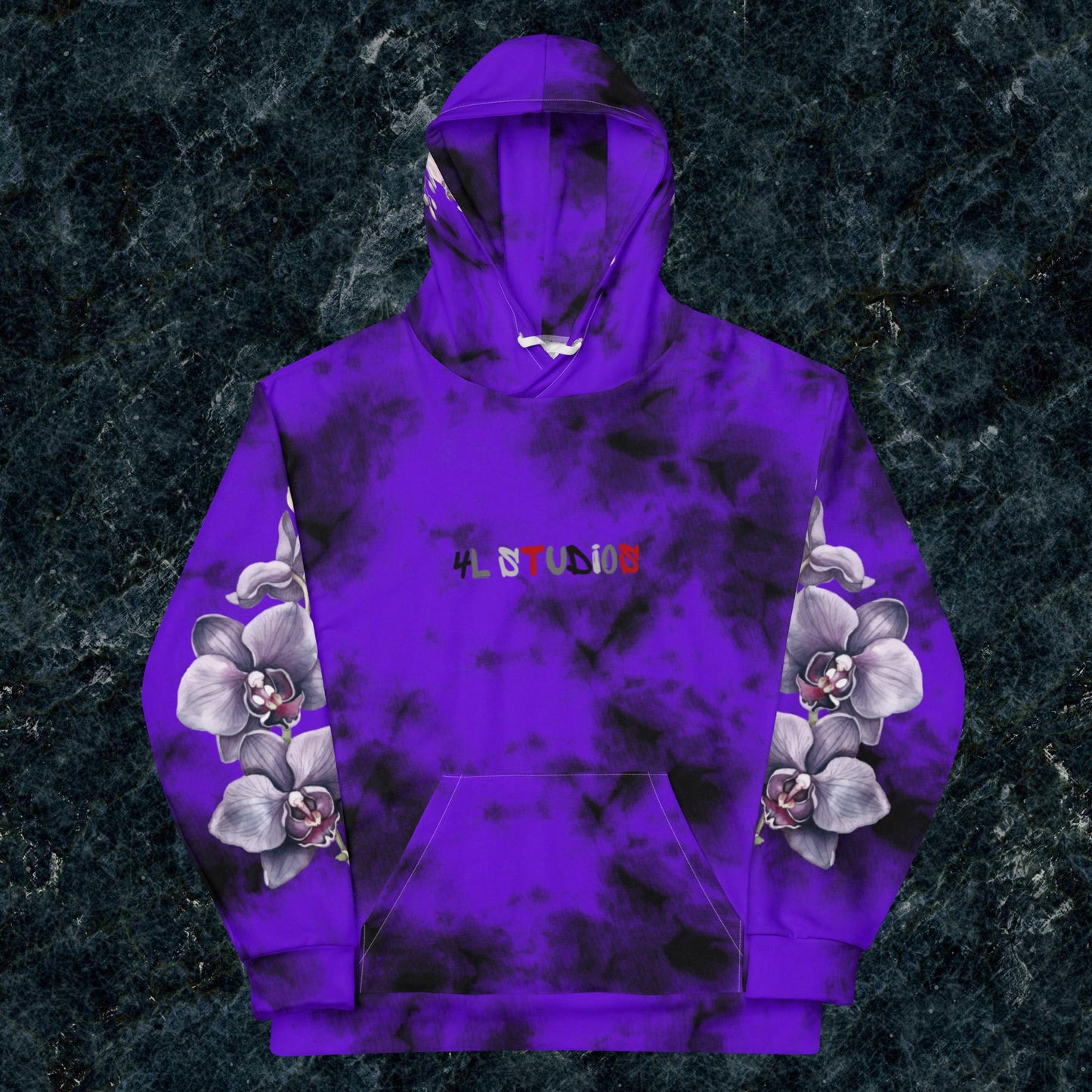 4L MARBLE "Purple Rain" Hoodie