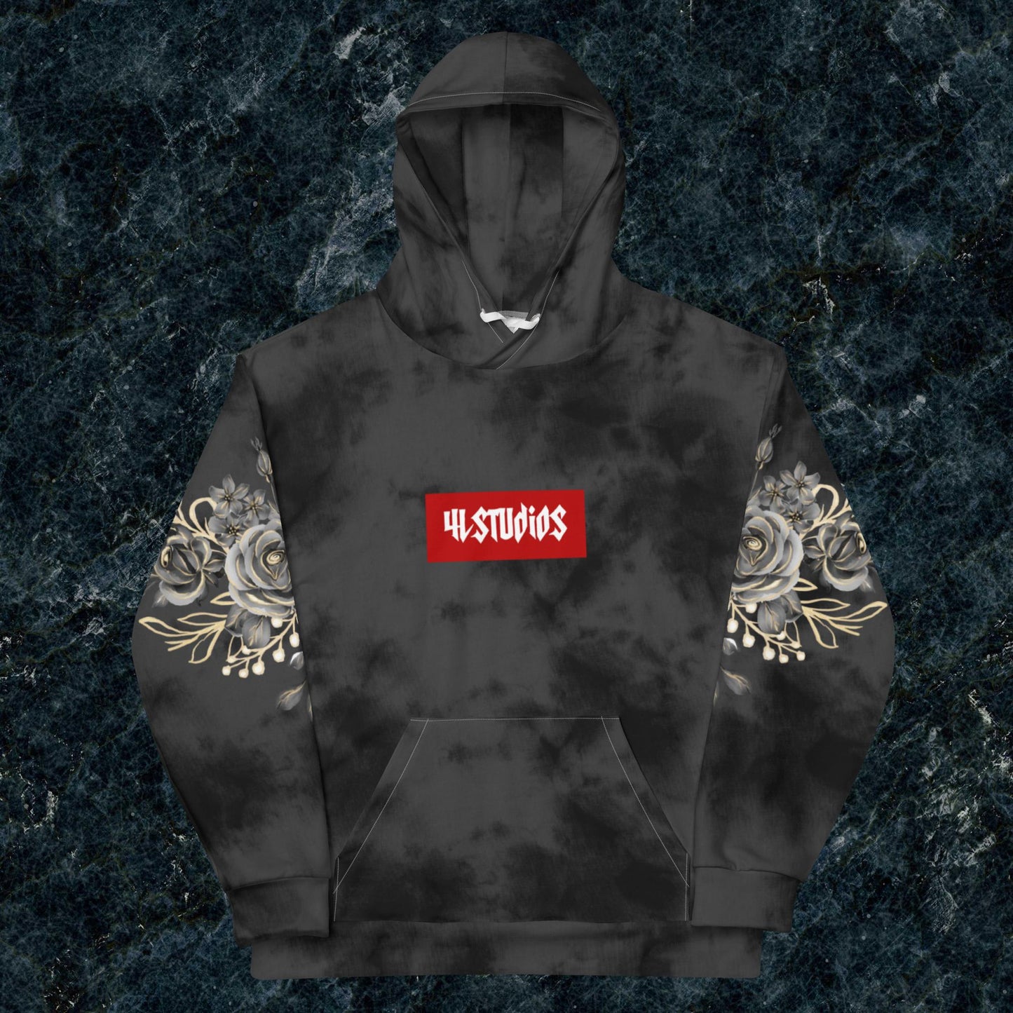 4L MARBLE "Obsidian" Hoodie