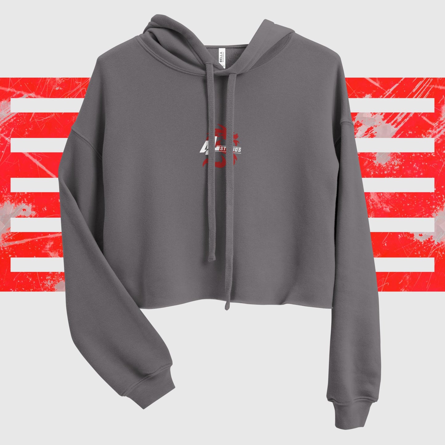 "4L Studios" Crop Hoodie